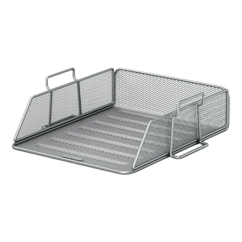 ErichKrause Compass Letter Tray - Classic Series Silver - Image 1